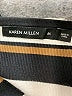 Karen Millen Stripes Black Pullover Sweater Size Med (3) - photo 7