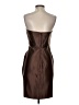 Bari Jay 100% Polyester Solid Brown Cocktail Dress Size 8 - photo 2
