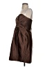 Bari Jay 100% Polyester Solid Brown Cocktail Dress Size 8 - photo 5