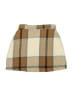 Unbranded 100% Polyester Plaid Tan Skirt Size 8 - photo 1
