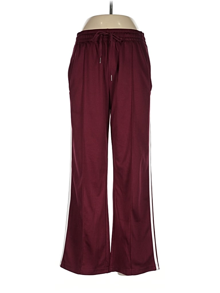 Pre-owned Tapata Track Pants In Burgundy