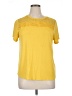 Apt. 9 Yellow Short Sleeve Top Size XL - photo 1