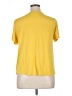 Apt. 9 Yellow Short Sleeve Top Size XL - photo 2