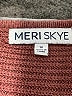 Meri Skye Pink Burgundy Pullover Sweater Size 1X - photo 7