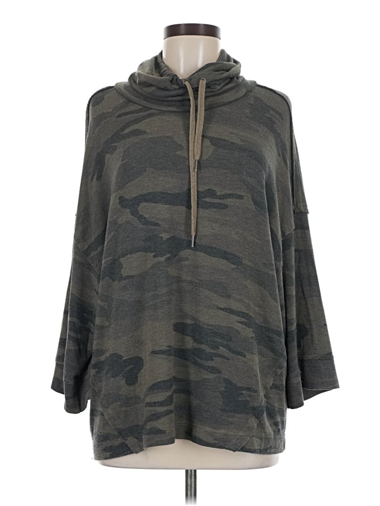 Pre-owned Splendid Poncho In Gray