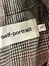Self-Portrait Plaid Gray Coat Size S - photo 10