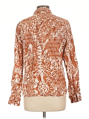 Garnet Hill Long Sleeve Blouse (view 2)