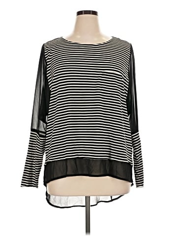 Seven7 Long Sleeve Top (view 1)