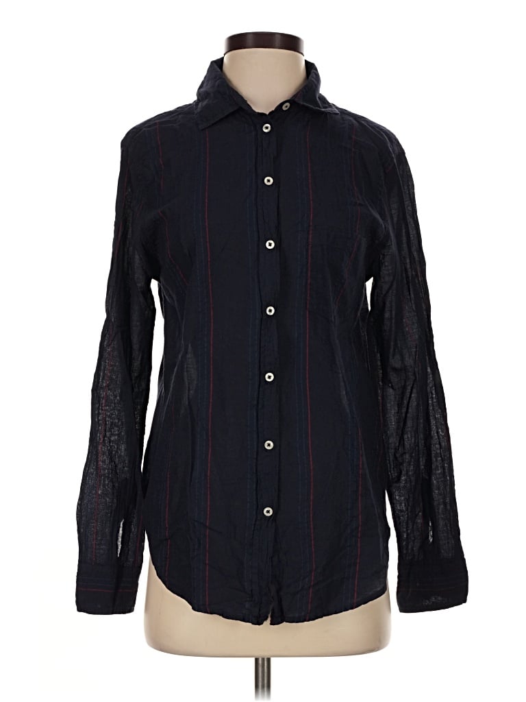 Pre-owned Sundry Long Sleeve Button Down Shirt In Black