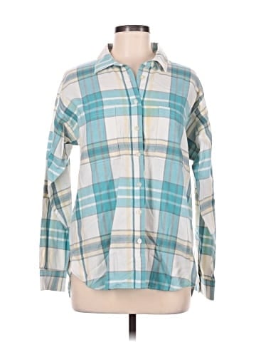 Ann Taylor LOFT Long Sleeve Button-Down Shirt (view 1)