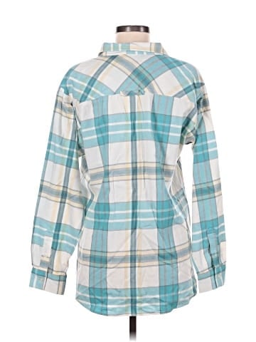 Ann Taylor LOFT Long Sleeve Button-Down Shirt (view 2)