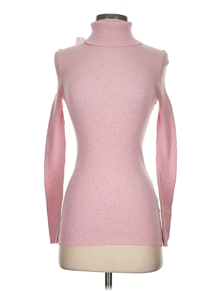 Pre-owned Gap Outlet Turtleneck Sweater In Pink