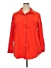 Unbranded 100% Polyester Orange 3/4 Sleeve Blouse Size 2X - photo 1