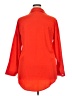 Unbranded 100% Polyester Orange 3/4 Sleeve Blouse Size 2X - photo 2