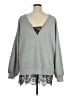 Pilcro Gray Pullover Sweater Size 1X - photo 2