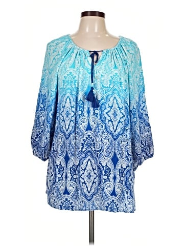 Ruby Rd. 3/4 Sleeve Blouse (view 1)
