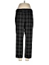 Ann Taylor LOFT Plaid Black Casual Pants Size 6 - photo 1
