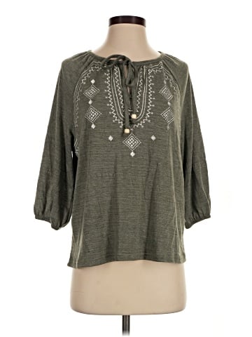 Knapp Studio 3/4 Sleeve Blouse (view 1)