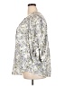 Torrid 100% Polyester Paisley Silver 3/4 Sleeve Blouse Size 3X Plus (3) - photo 5