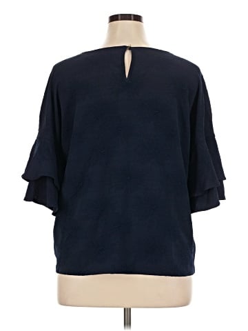 Liz Claiborne 3/4 Sleeve T-Shirt (view 2)