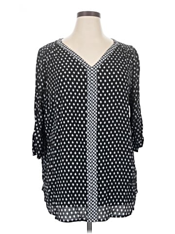 Croft & Barrow 3/4 Sleeve Blouse (view 1)