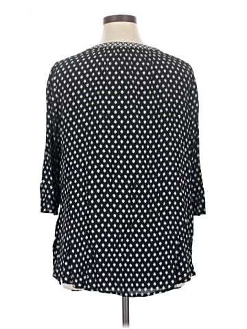 Croft & Barrow 3/4 Sleeve Blouse (view 2)