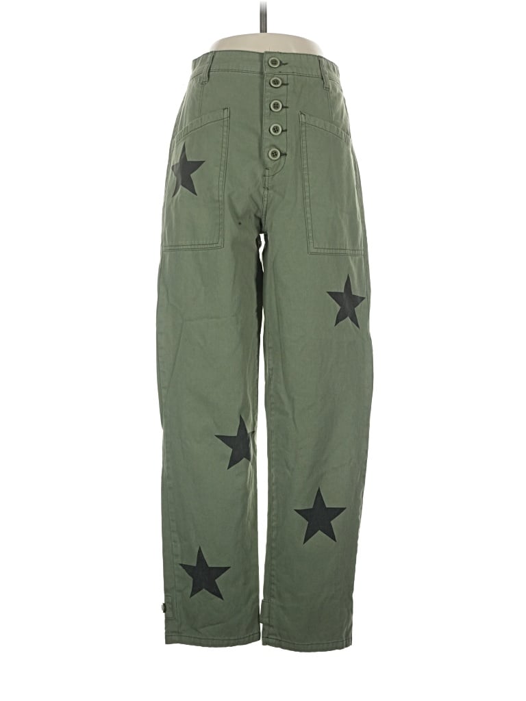 Pre-owned Pistola Casual Pants In Green
