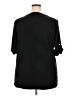 Anne Klein Black Short Sleeve Blouse Size 3X - photo 2