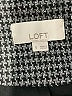 Ann Taylor LOFT Houndstooth Gray Blazer Size 0 - photo 6