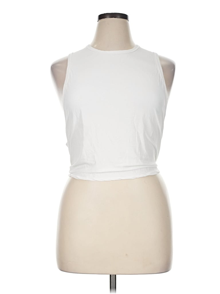 Pre-owned Alala Sleeveless T-shirt In White