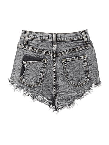 Vibrant M.I.U Denim Shorts (view 2)