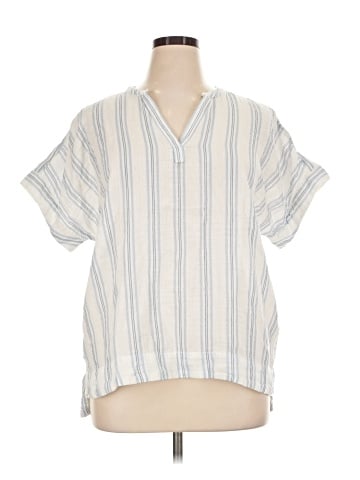 L.L.Bean Short Sleeve Blouse (view 1)