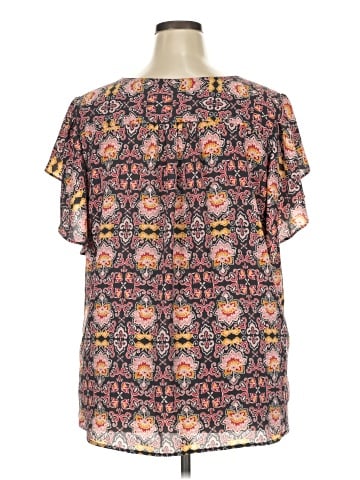 Ann Taylor LOFT Short Sleeve Blouse (view 2)
