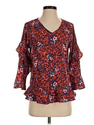 Hannah 3/4 Sleeve Blouse (view 1)