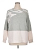 Socialite Gray Long Sleeve Top Size 1X - photo 1