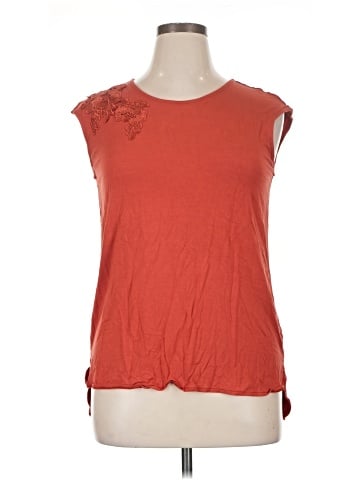 Rose + Olive Sleeveless Top (view 1)