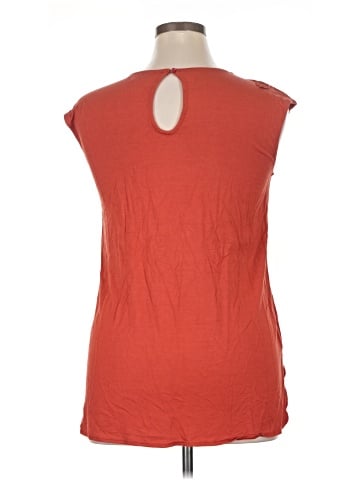 Rose + Olive Sleeveless Top (view 2)