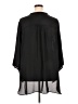 Boutique + 100% Polyester Black 3/4 Sleeve Blouse Size 3X Plus - photo 2