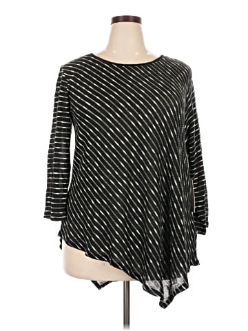 TWO by Vince Camuto 3/4 Sleeve T-Shirt (view 1)