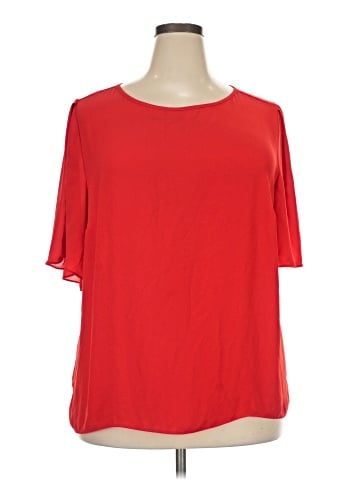 Ann Taylor LOFT 3/4 Sleeve T-Shirt (view 1)