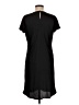 Express 100% Polyester Solid Black Casual Dress Size M - photo 2