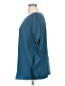 Sejour 100% Polyester Teal 3/4 Sleeve Blouse Size 1X - photo 5