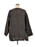 J.Jill 100% Linen Gray Coat Size 3X - photo 2