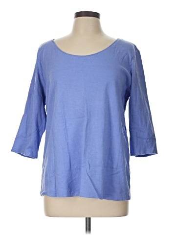 Eileen Fisher 3/4 Sleeve T-Shirt (view 1)