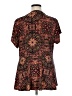 Dana Buchman Brown Short Sleeve Blouse Size 1X - photo 2
