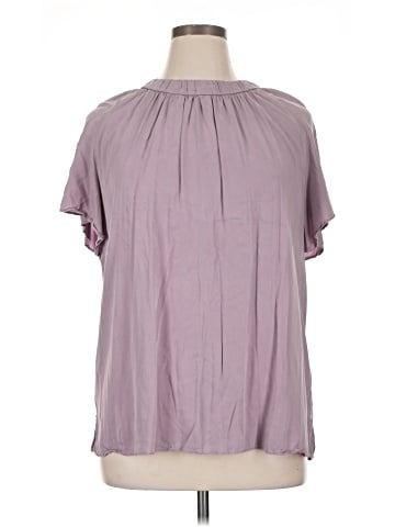 Universal Standard Short Sleeve Blouse (view 1)