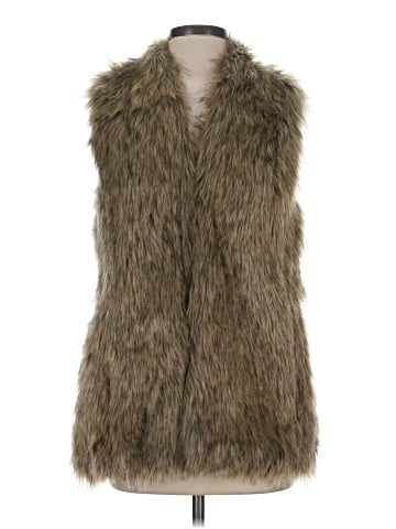 Banana Republic Faux Fur Vest (view 1)