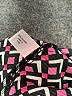 Lane Bryant 100% Polyester Polka Dots Pink Short Sleeve Blouse Size 14 - 16 Plus - photo 8