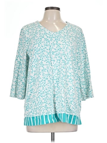 Weekends by Chico's 3/4 Sleeve Blouse (view 1)