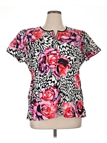Ecko Red Short Sleeve Blouse (view 1)